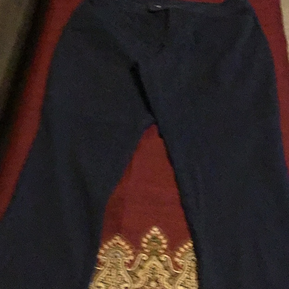 Chaps navy blue size 12P with 4 pockets work pants